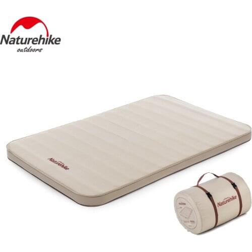 Naturehike 2020 New Thickened 10CM Automatic Inflatable Mattress Outdoor Tent Sponge Sleeping Bbag Camping Pad Air Bed Mattress