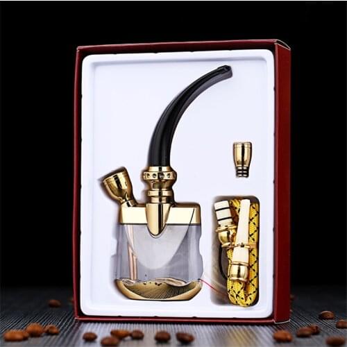 Resin Mouthpiece Water Shisha Hookah Filter Cigarette Holder Cut Tobacco Tar Smoking Filter Tip Health Smoke Luxury Gift for Men