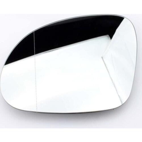 TAIHONGYU Left Door Side Heated Wing W/Holder Mirror Glass fit for VW Tiguan Sharan 5N0857521 5N0 857 521