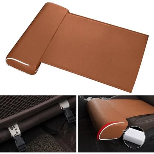 Universal Faux Leather Car Seat Leg Thigh Support Cushion Pillow Lengthen Pad