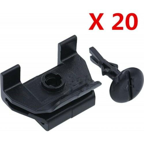 20pcs Car Front Fender Bumper Cover Clips Pin Kit For Toyota For Lexus 53879-58010 47749-58010 Auto Fastener Clips