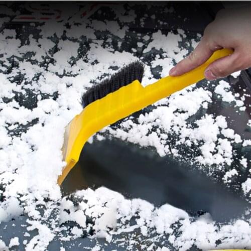 Winter Magical Car Snow Brush Auto Snow Shovel Automobile Ice Scraper Car Window Windshield Cone Shaped Ice Scraper Deicing Tool