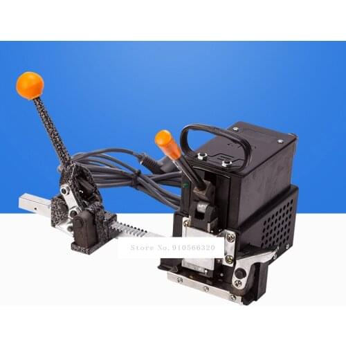 ZY-1S Portable Electric Fusion Baler Manual Strapping Machine 12-14mm Width belt Package Machine Maximum Tightening Force 60kg