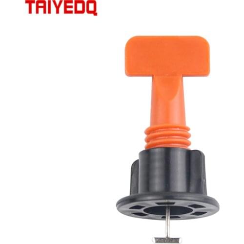 1PC Tile Level System Tile Leveler Sdjustment And Leveling Clamp New Tool Plastic Tiling Cross Clamp Floor Tile Seam