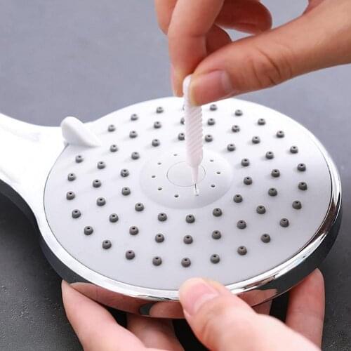 10pcs Shower Head Cleaning Brush Gap Hole Anti-clogging Cleaning Brush Fish Tank Cleaning Brush For Bathroom Clean Supplies Hot