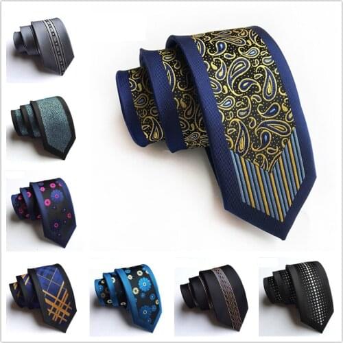 30 Colors 2400 Strands Top Quality Woven Necktie 6cm Fashion Casual Skinny Ties for Party Wedding