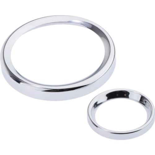 6 Pcs. Metal Guard Ring Protective Cover For Motorcycle Dashboard, Fit For Electra Road Glide 1996-2013