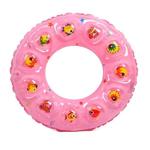 90cm Pool Float Inflatable Circle Swimming Ring for Kids Adult Floating Seat Summer Beach Party Pool Toys