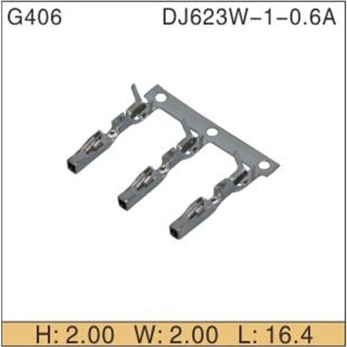 Free shipping 1000pcs Car Electronics & Motorcycle Accessories & Parts G406 female terminal connector