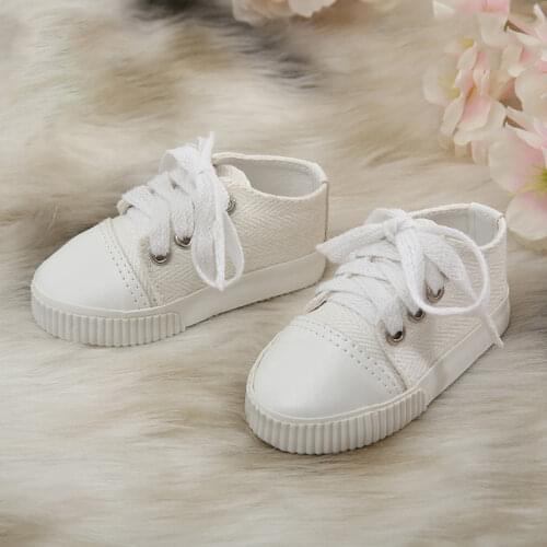 BJD Doll shoes suitable for 1-3 size SD17 fashion casual small white sports shoes doll accessories