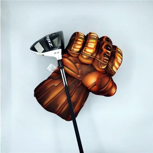 Diamond Look The Fist Golf Driver Headcover 460cc Boxing Wood Golf Cover Golf Club Accessory Novelty Great Gift