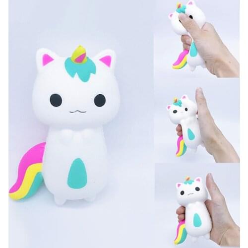 Childrens toys Cartoon cute simulation fox animal anti pressure squeeze soft sticky relieve stress funny gift toy L1218