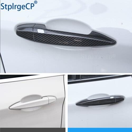 For BMW 2 series F45 station wagon x1 F48 X2 F39 X5 X6 F16 Accessories 100% real carbon fiber Auto outer door handle cover