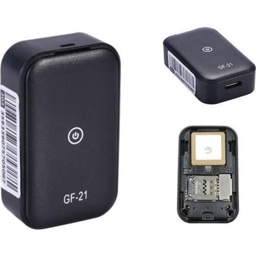 Gf21 Mini Gps Real Time WiFi Car Tracker Long Standby Alarm HD Microphone Convenient Driving Record Locator