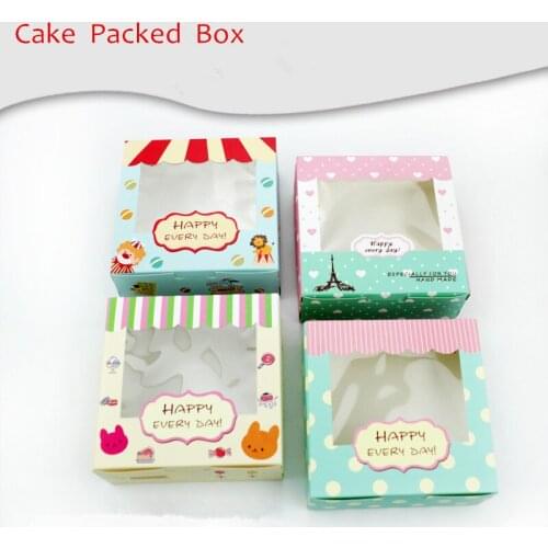 Bakery Packaging box, Eggs-Tart mooncake rectangle Boxes, pastry cupcakes muffin packaging box 100PCS WHOLESALE LOW PRICE