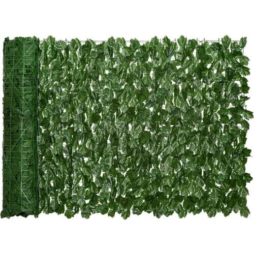 Artificial Ivy Privacy Fence Screen 0.5X3M Artificial Hedges Fence and Faux Ivy Vine Leaf for Outdoor Decor,Garden