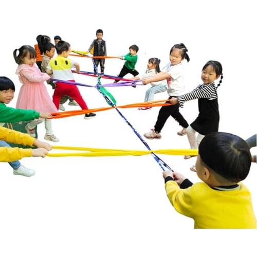Tug Of War Rope Hopscotch Outdoor Team Building Group Games Boys Girls Kids Toys For 6 7 8 9 Years Old Children Buiten Speelgoed
