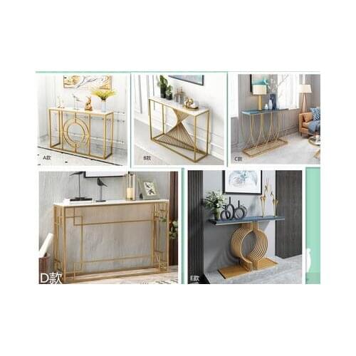 Nordic porch table modern simple marble table strip living room side table partition cabinet for table long narrow table