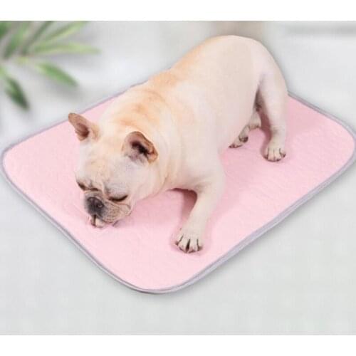 Dog Cooling Mat Summer Pad Mat For Dogs Cat Breathable Blanket Latex Pad Cat Ice Pads Durable Non Sticking Cushion Pet Products