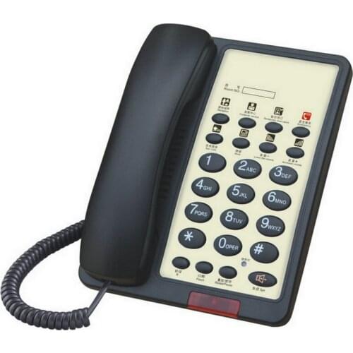 Telephone set Business hotel telephone Hotel telephone landline Guest room hotel telephone Telephone with Caller ID DTMF / FSK