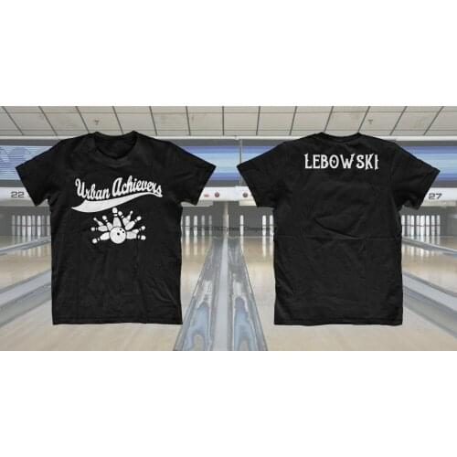 Urban Achievers The Big Lebowski T-shirt inspired Bowling Team Tee Custom gear