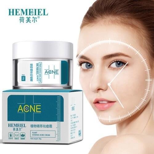 3pcs/HEMEIEL Acne Treatment Cream Anti Acne Scar Removal Pimple Blackhead Moisturizing Whiten Oil-control Shrink Pores Skin Care