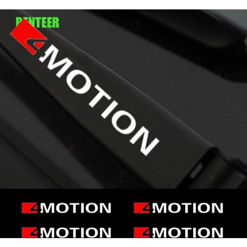 4pcs 4Motin Car Windshield Wiper Sticker For Volkswagen T-ROC TAYRON Teramont GOLFR Touran PASSAT Toureg Multivan Carave GTI GTD
