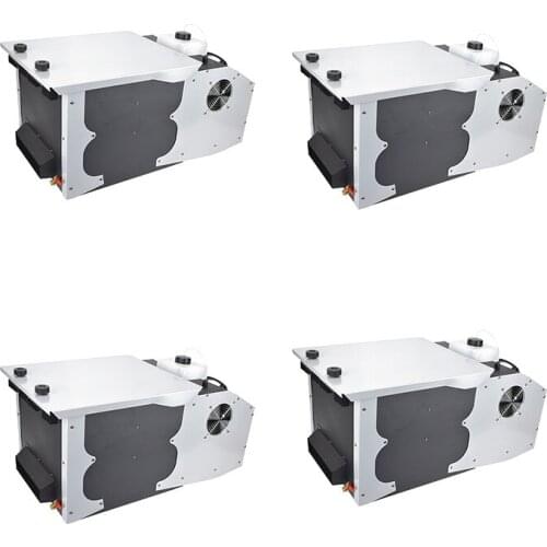 4pcs/lot Low Lying Ground Fog Machine DMX 512 Wireless Remote Control theatre stage wedding 3000W Smoke Machine 110v/220-240V