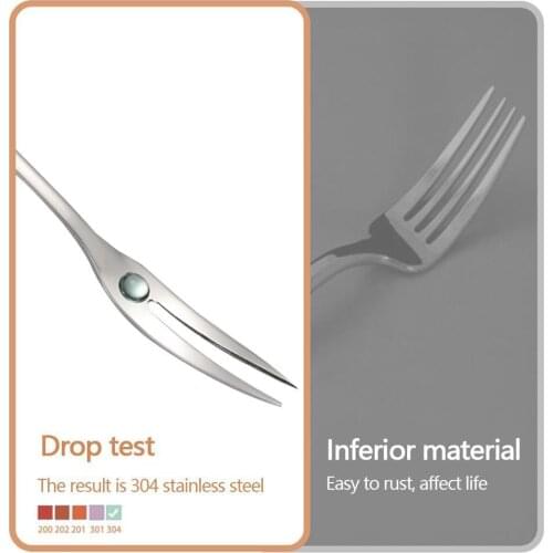 5pcs Fruit Fork Luxury Steel Gold Cake Dessert Forks Used Fork For Cake In Party Lovely Snail Restaurant Mini Fork E2O3