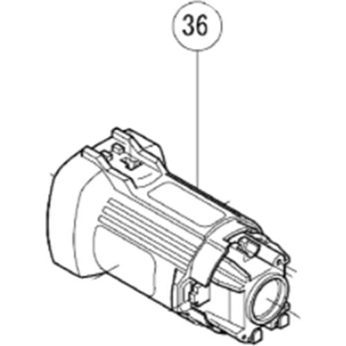 SHELL FOR HIKOKI G13SD 317802