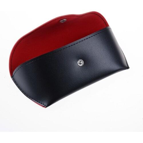 1PC Durable Leather Glasses Case Sunglasses Eyeglasses Storage Holder Box Bag Cases