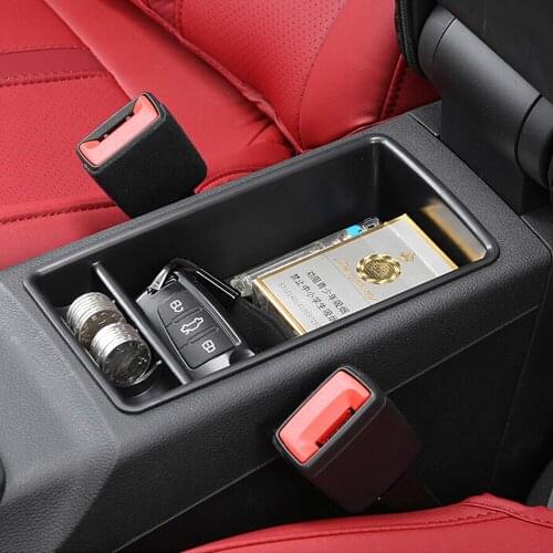 For Audi Q2 Q2L 2017-2019 Car Accessories Central Armrest Storage Box Console Tray Holder Case Palle Interior decoration