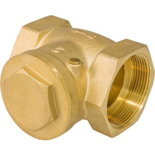 DN15/DN20/DN32 Brass Female Thread Swing Check Valve 1/2" 3/4" 1'' Water Pipe Non-returen Check Valve