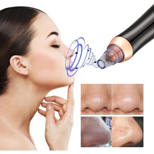Electric Cleansing Instrument Blackhead Remover Waterproof Facial Skin Pore Cleansing Device USB Rechargeable Facial Skin Care