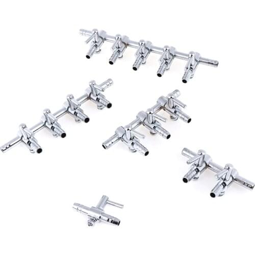 Hot Sale High Quality Aquarium Tank Air Lever Pump Oxygen Air Flow Splitter Tube Pipe Control Valve New