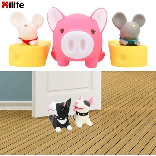 PVC Creative Protective Pad Door Stopper Cartoon Household Products Child Protection