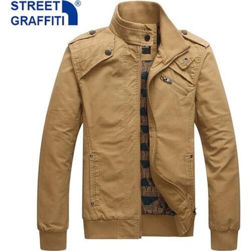 Men New Fashion Windproof Thin Cotton Jacket Coat Men 2021 Autumn Bomber Jackets Mens Casual Outdoor Cotton Leather Jacket Men