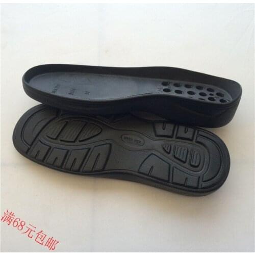 Mens High-Side Line Sole Casual Shoes Mens Boots Tooling Shoes Work Shoes Replacement Sole PU Sole