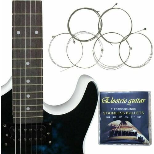 Electric Guitar Strings Set 1-6 Strings Steel Wire Guitar Replacement Accessories guitar accessories guitar string guitar parts