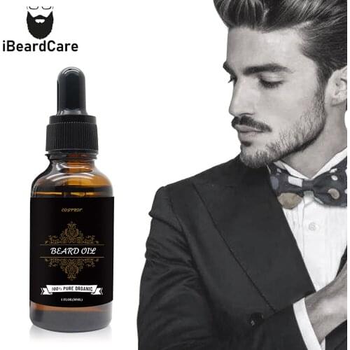 Cosprof Premium Natural Beard Oil for Mustache and Beard Nurse as well as Skin as a Gift for Boyfriend and Daddy
