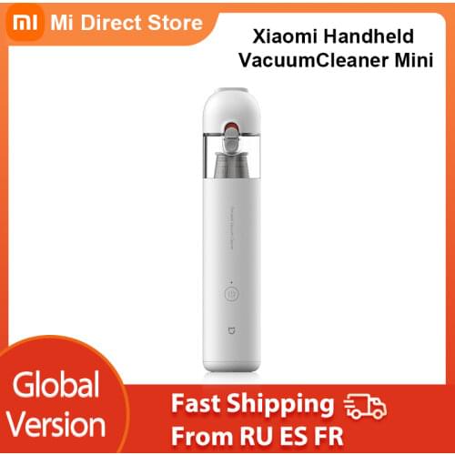 Original Xiaomi Mijia Handheld Vacuum Cleaner Portable Handy EU Version Home Car Vacuum Cleaner 120W Super Strong Suction Vacuum