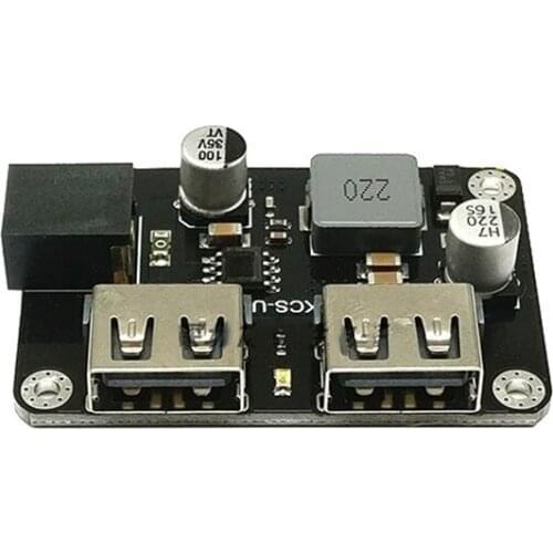 Dual USB output 9V/12V/24V to 5V3A DC-DC step-down module Car USB charger