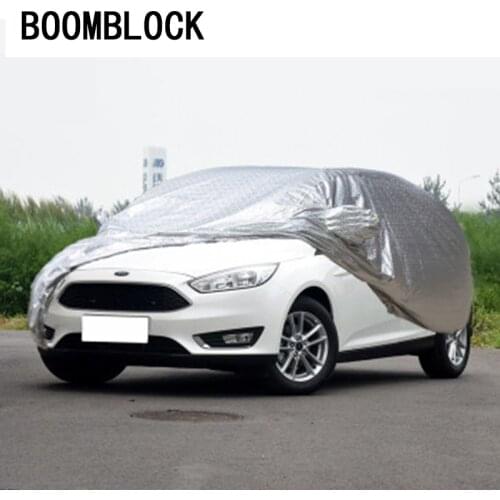 BOOMBLOCK Hatchback L Dustproof Car Covers For Volvo V60 Mazda 2 Honda Fit Peugeot 206 207 Seat Leon Audi A3 A1 BMW F20 E87 2017