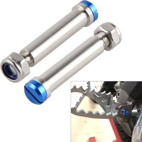 Stainless Steel Footpeg Pins Foot Peg Pin For Husqvarna FE TE FC TC FX 200 250 300 350 570 601 2014-2018 Husaberg 2004-2014