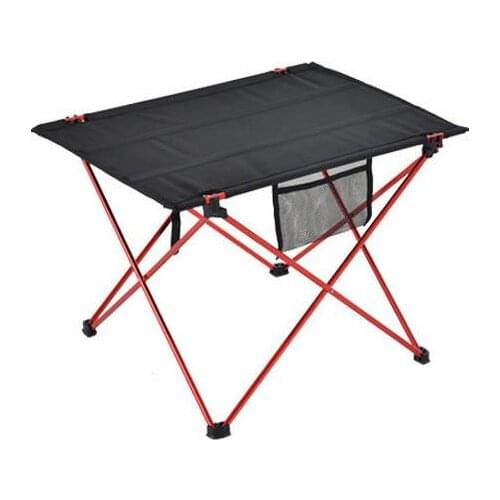 Outdoor Ultra light Aluminum Alloy Portable Folding Table Picnic Tea Camping Barbecue And Chair Folding Picnic Table And Chairs