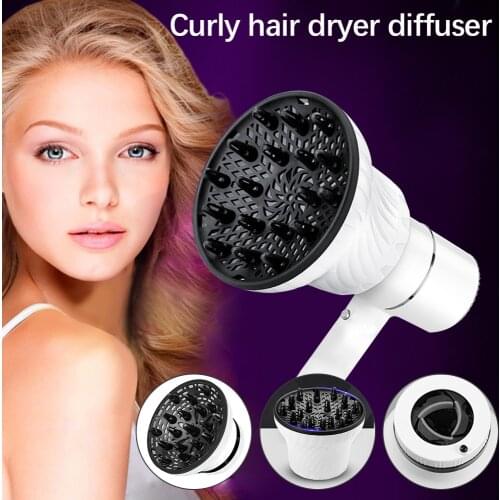 Universal Curling Dryer Diffuser For Natural Wavy Hair Styling Accessories Hair Dryers Stereotype Adjustable Large Wind Hood
