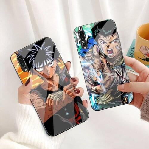 Yu Yu Yuyu Hakusho Anime Phone Case Tempered Glass For Huawei P30 P20 P10 lite honor 7A 8X 9 10 mate 20 Pro