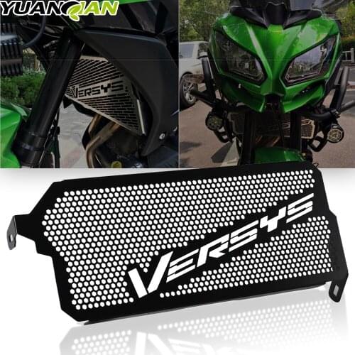 Motorcycle Accessories Radiator Guard Protector Grille Grill Cover For KAWASAKI Versys 650 versys650 2015-2021 2020 2019 2018 17