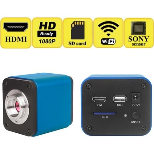 2.0MP 5.0MP HDMI WIFI SONY Sensor 60/Fs HD Industry C-MOUNT Video Microscope Camera Biological Microscope Stereo Microscope