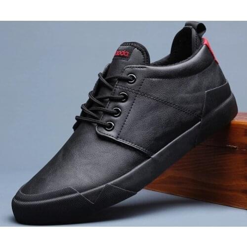 2021 Spring New Hot Fashion Men Shoes Lace-up Leather Casual Shoes Men Trend Shoes Cool Moccasins Loafers Male Driving Shoes